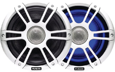 COAXIAL SPORTS MARINE SPEAKERS W/LED LIGHTS (FUSION ELECTRONICS DISCONTINUED)