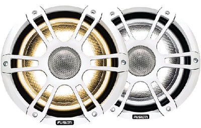 COAXIAL SIGNATURE SERIES 3 SPORTS MARINE SPEAKERS W/LED LIGHTS (FUSION ELETRONICS)
