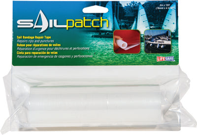 CLEAR ULTRA STRONG SAIL PATCH REPAIR TAPE (LIFESAFE)