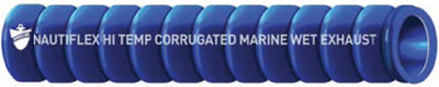 CORRUGATED SILICONE WATER EXHAUST HOSE - SERIES 262 (SHIELDS)