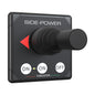 Panel, Joystick Thruster Control 12/24v Black, Round Cutout, 5-Wire, Reset Auto-Off