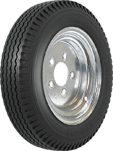 8" LOADSTAR BIAS TIRE AND WHEEL ASSEMBLY (LOADSTAR TIRES)