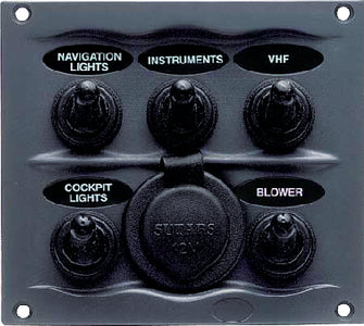 WATERPROOF SWITCH PANEL (MARINCO/GUEST/AFI/NICRO/BEP)