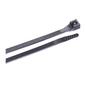 Cable Tie, 14", UV Black, 100 ea.