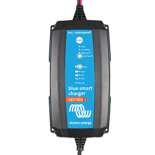 Blue Smart IP65 Charger 120VAC-12V/5A + DC Connector