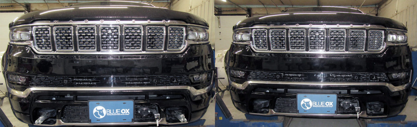 BASE PLATE, JEEP GRAND WAGONEER W/TOW HOOKS