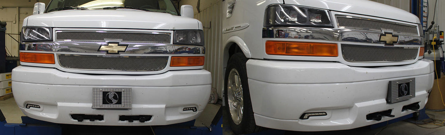 BASE PLATE, CHEVY EXP 1500 CONV VAN E13