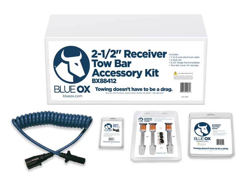 KIT, TOWING ACCESSORIES, 2 - 1/2"  RECEIVER