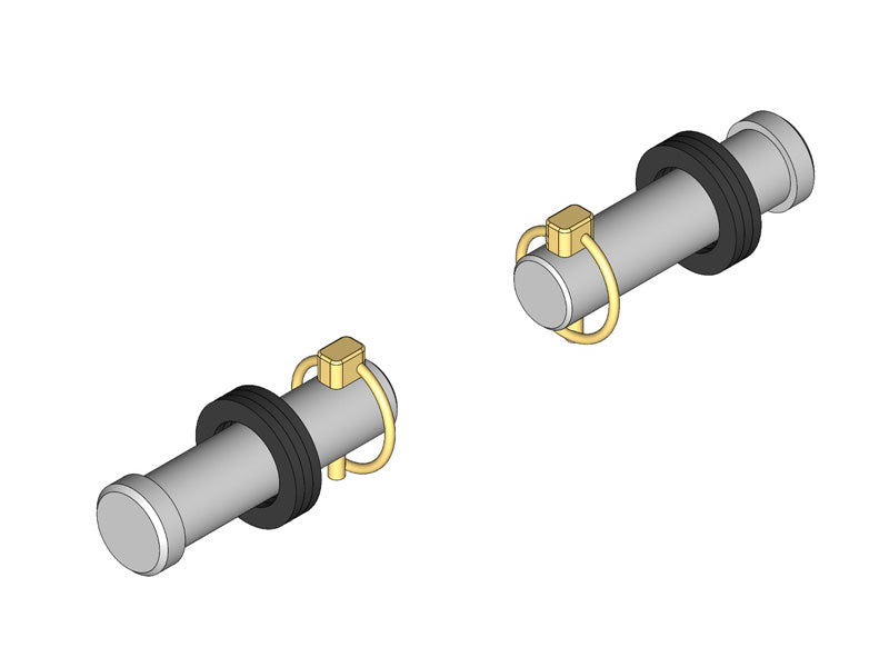 KIT, OFF ROAD ADAPTER 7/8" PINS & SPACERS (2 SETS)