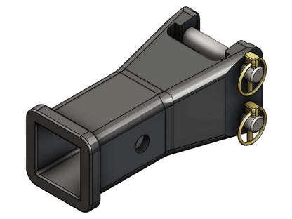 KIT, 2" RECEIVER, ADJ. DROP, ADD ON