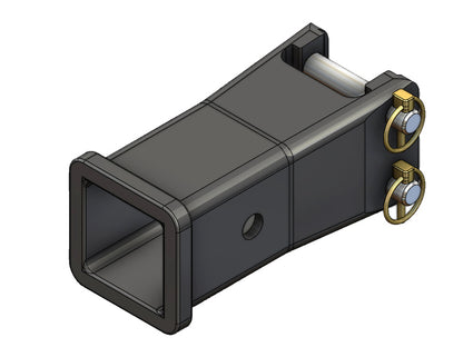 KIT, 2" RECEIVER, ADJ. DROP, ADD ON