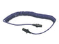 4 WIRE COILED CABLE EXT.6 FT USEABL