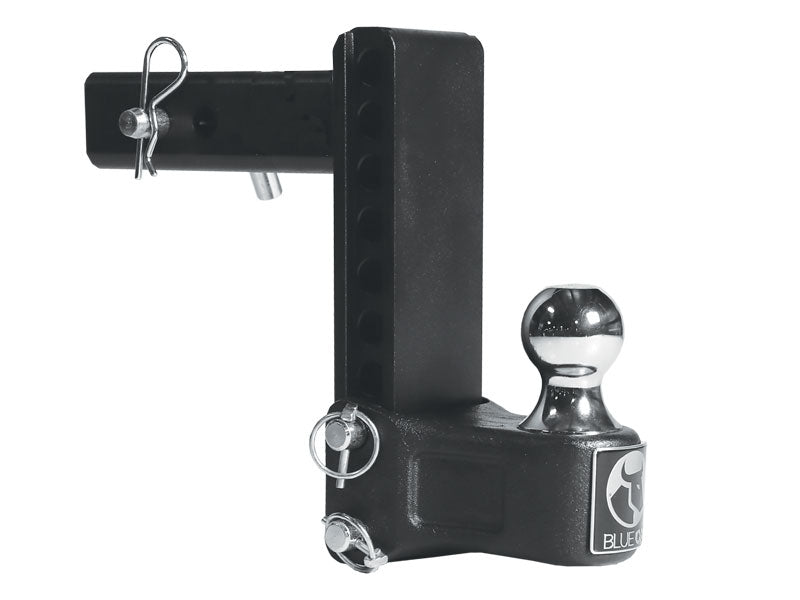 ADJUSTABLE BALL MOUNT, 2" RECEIVER, 7" DROP/RISE, 10K RATED