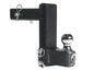 ADJUSTABLE BALL MOUNT, 2" RECEIVER, 7" DROP/RISE, 10K RATED