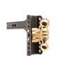 ADJ. BALL MOUNT, 2" RCVR, 6" DROP/RISE, 2" & 2-5/16" BALL, 14K