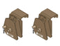 KIT, SIGNATURE SERIES LATCH, CLAMP