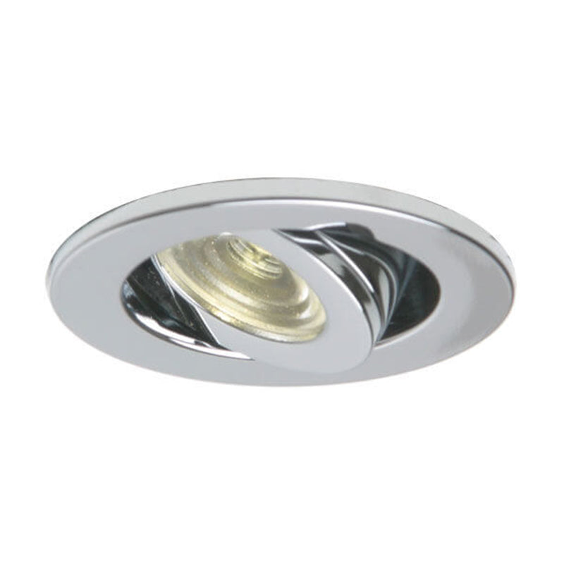 Bansin Adjustable LED Spot, Chrome, 25 Degree Narrow-Beam, 10-30VDC, Warm White