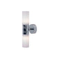 Berlin, Chrome with White Shade 6 x 1W Warm White LEDs, Built-in Dimmer, 10-30VDC