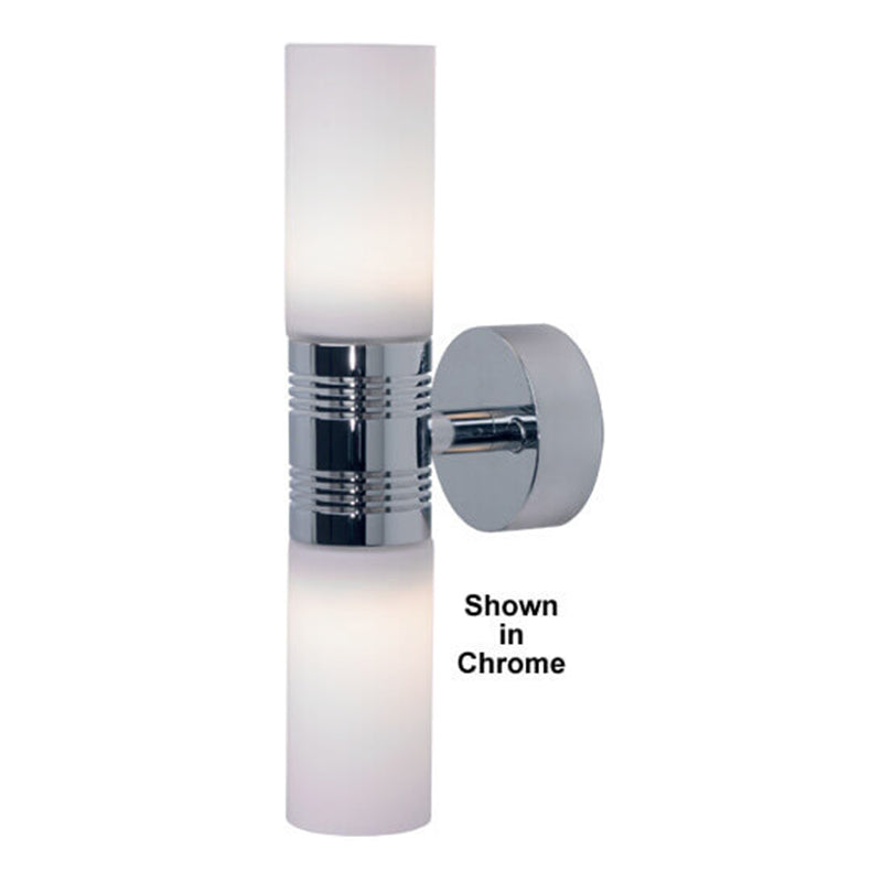 Berlin, Matte Chrome with White Glass Shade & DIM2WARM (3000-2200K)