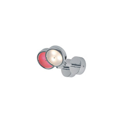 Bremen, LED, Matte Chrome with Dual Color Red or White, Built-In Dimmer, 10-30VDC