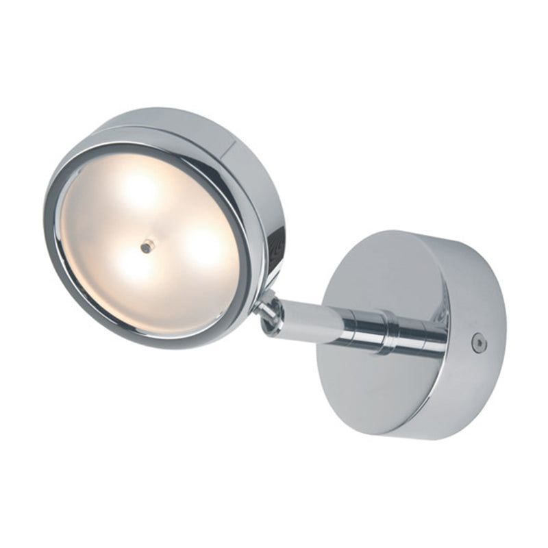 Bremen, LED, Chrome with Dual Color Red or White, Built-In Dimmer, 10-30VDC