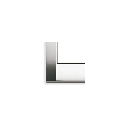Idea Square Cover Plate, Die-Cast Metal Brushed Nickel 34, 6 Modules