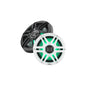Speakers, 6.5" 30W RGB, White/Blk Sport