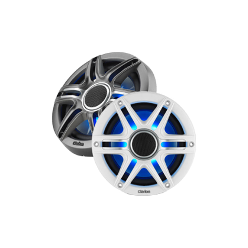 Speakers, 6.5" 50W RGB, White/GM Sport