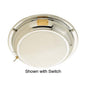 Cabin Anne LED, 10-30VDC, 3 x 1W LEDs Stainless Steel