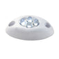 LED Cluster Courtesy Light, White, 4xblue LED, 12V