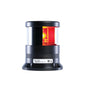 DHR40 Port Red LED, Base-Mount, Black, 24V (3.2W), 2NM, IP66, 112.5°