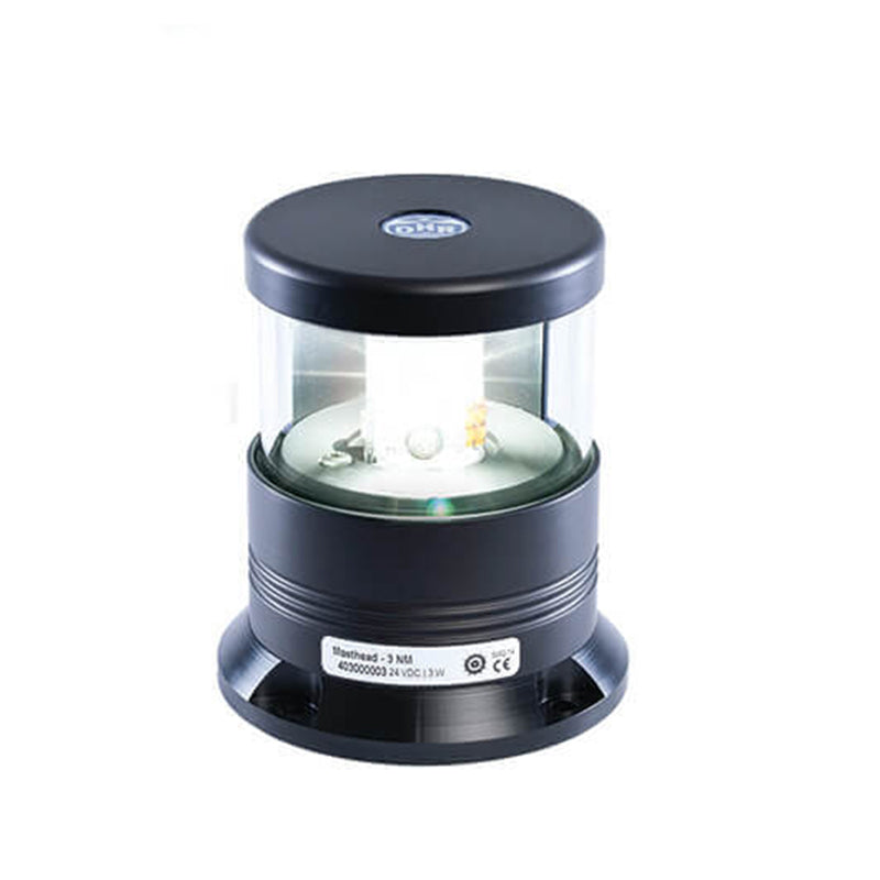 DHR40 All-Round White LED, Base-Mount, White, 24V (4.1W), 2NM, IP66, 360°