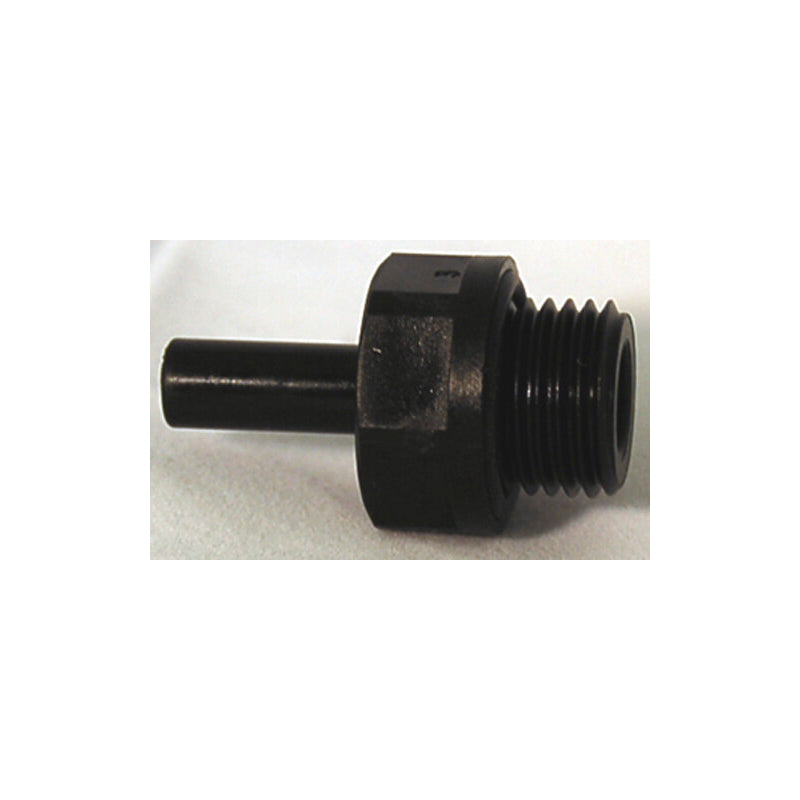 Stem Fitting, 1/4" Male to 6mm