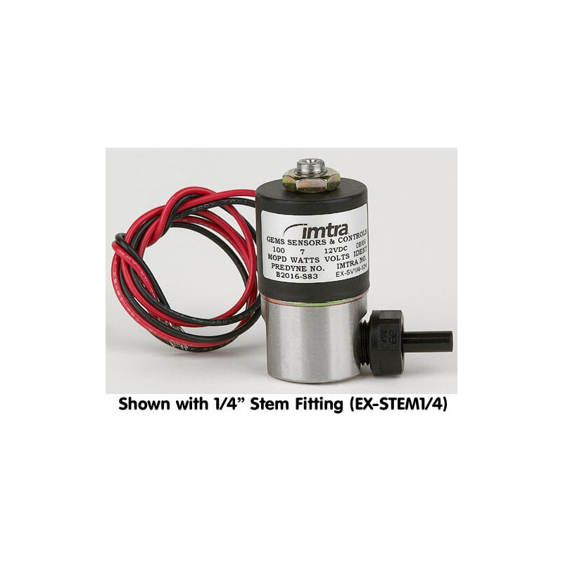 Solenoid Valve, 1/4", 12V