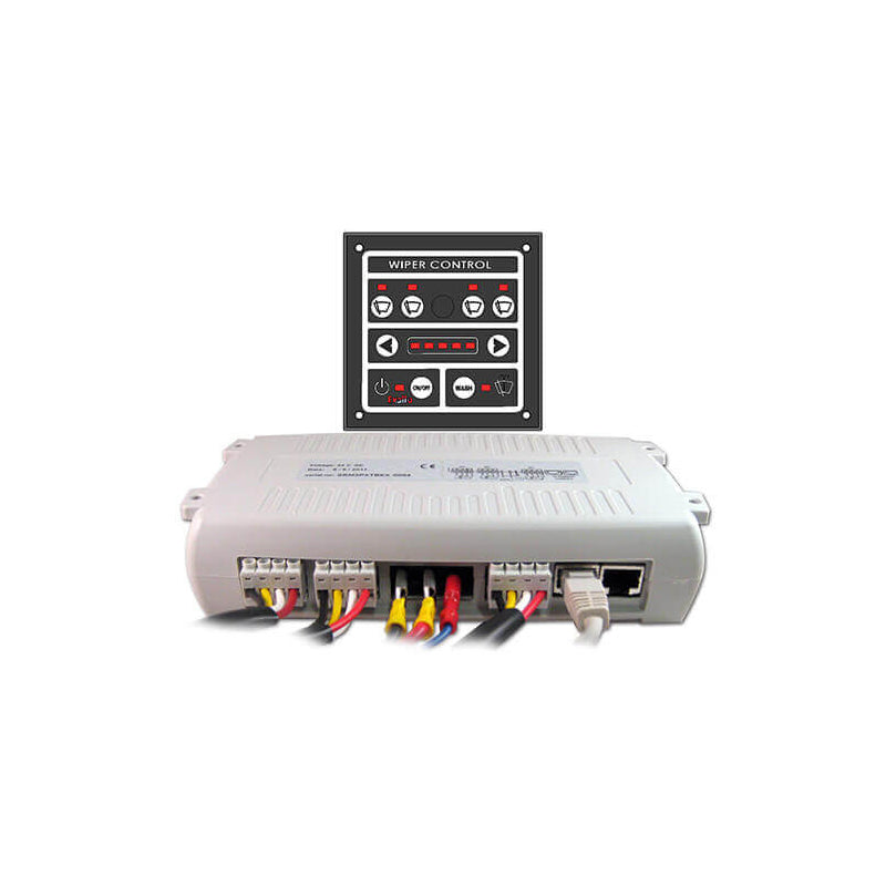 4-Wiper Control Panel, 12/24VDC With High Speed