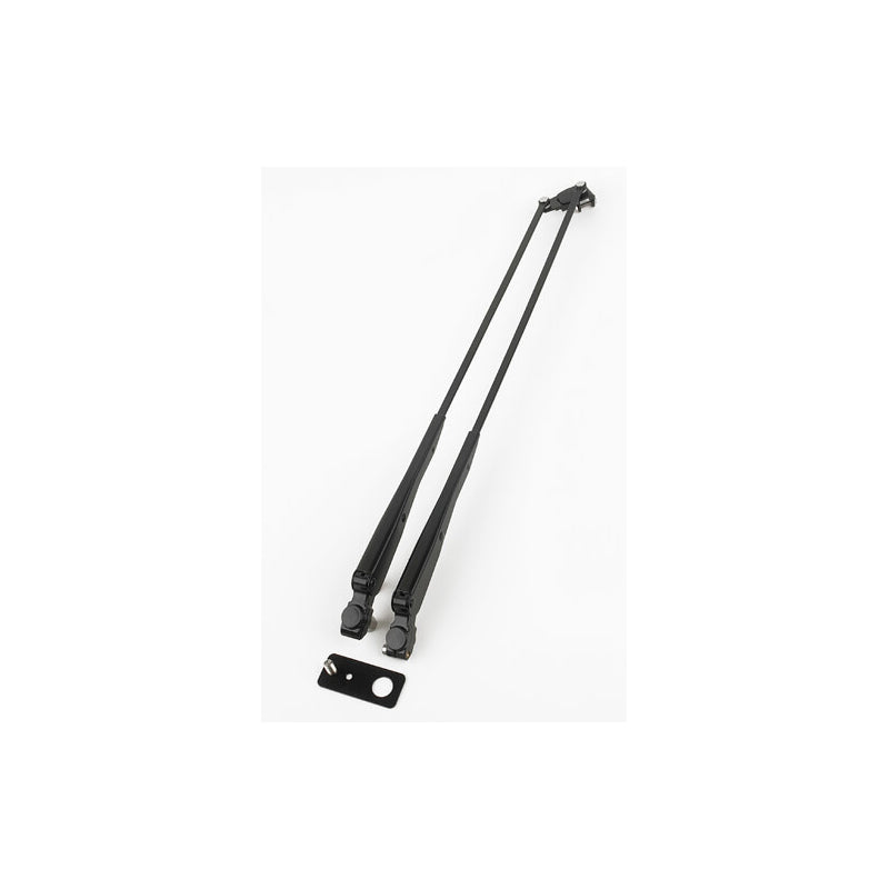 W10/12 Heavy Duty Pantograph Wiper Arm Stainless Steel, 600mm (23.6"), Adjustable