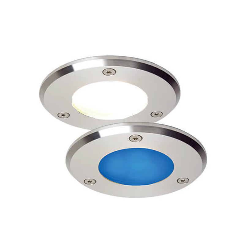 Emden-Medium LED, Stainless Steel, Warm/Blue Master (Dimmable), 10-30VDC, IP67