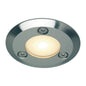 Emden-Small LED Courtesy Light, Polished Stainless Warm White, IP67, 10-30VDC