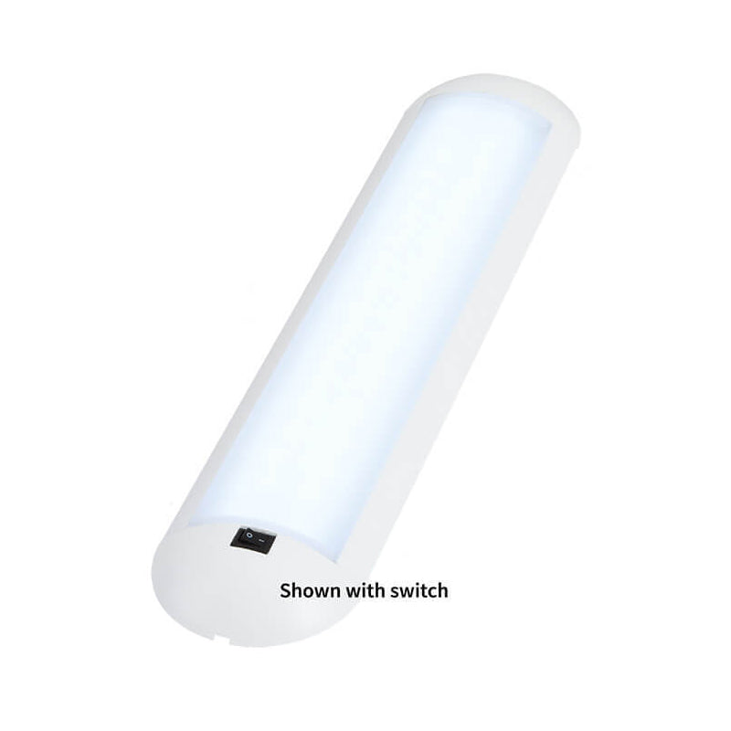 F-30.1 Stream w/sw, White, Cool White LED, 12VDC Surface-Mount Linear Fixture, 15" Length, IP40