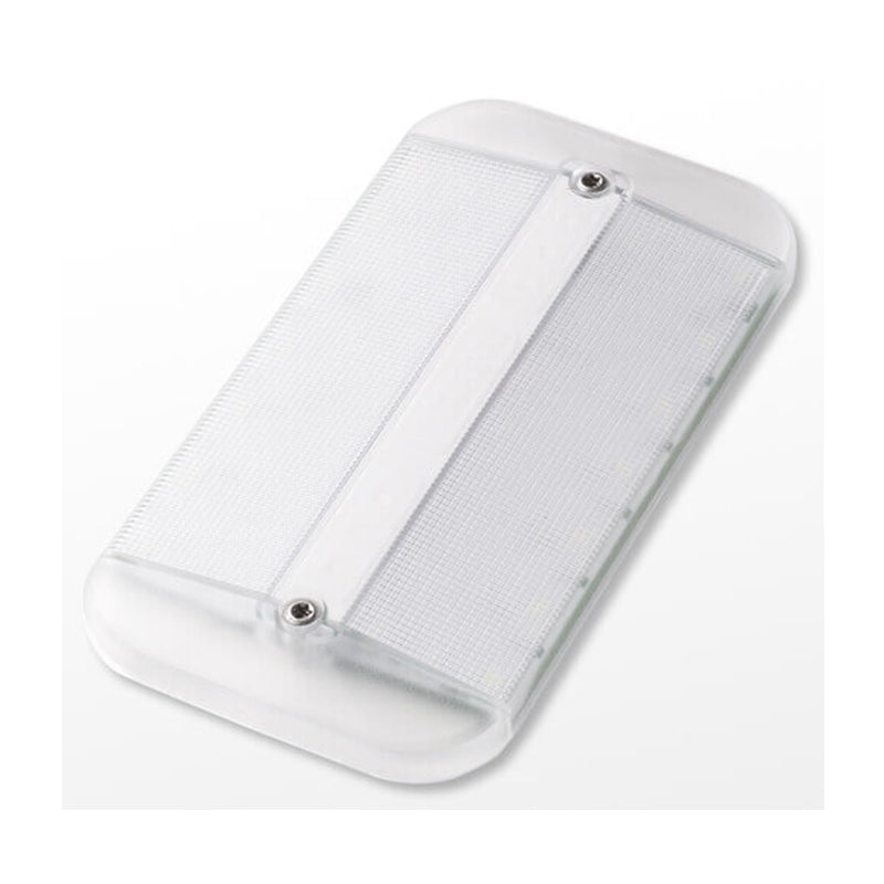 F-28 LED, Clear, Cool White with Red Nightlight 10-30VDC, Surface-Mount