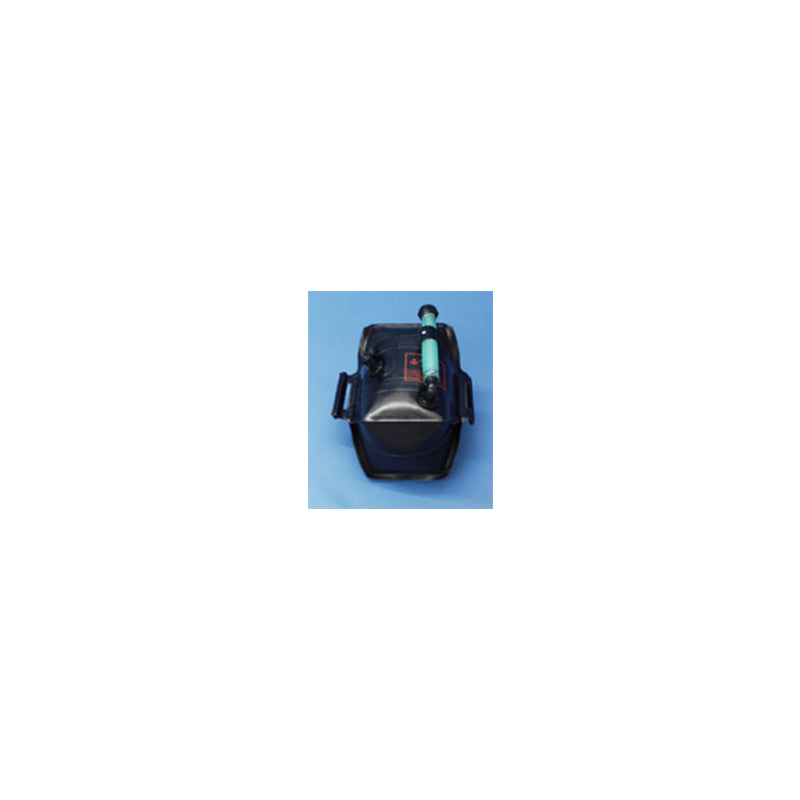 Portable Outboard Tank, 6 Gallon with Fittings Included fittings: Shut-Off Valve & 90 Degree Fill