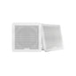FM Series Spkrs 7.7" Square, 200W, White