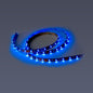 Flexible LED Strip Tape, Standard Output, 12V Blue, 8' Length with Wire Leads, IP65