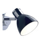 Gothen LED Reading Light, Chrome with Black Shade Integrated Dimmer Switch, 10-30VDC, 4W