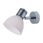 Gothen LED Reading Light, Chrome with White Shade & DIM2WARM (3000-2200K)