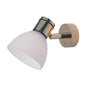 Gothen LED Reading Light, Gold with White Shade & DIM2WARM (3000-2200K)