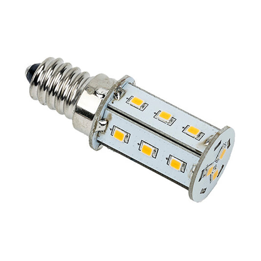 Tower LED Bulb, E14, 10-30VDC, Warm Omnidirectional, 18 x LED, Bulk Pkg