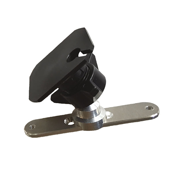KIS Bar & Ball Swivel Mount Bracket in Silver