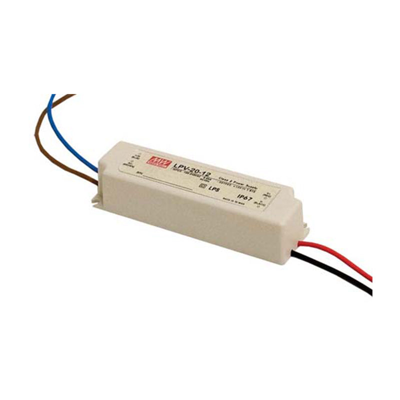 LED Converter: 90-264VAC to 24VDC, 20W