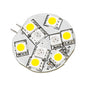 "X-Beam" Dual Color LED Replacement Bulb Red/Warm White, 10-30VDC (1.6W), G4 Socket